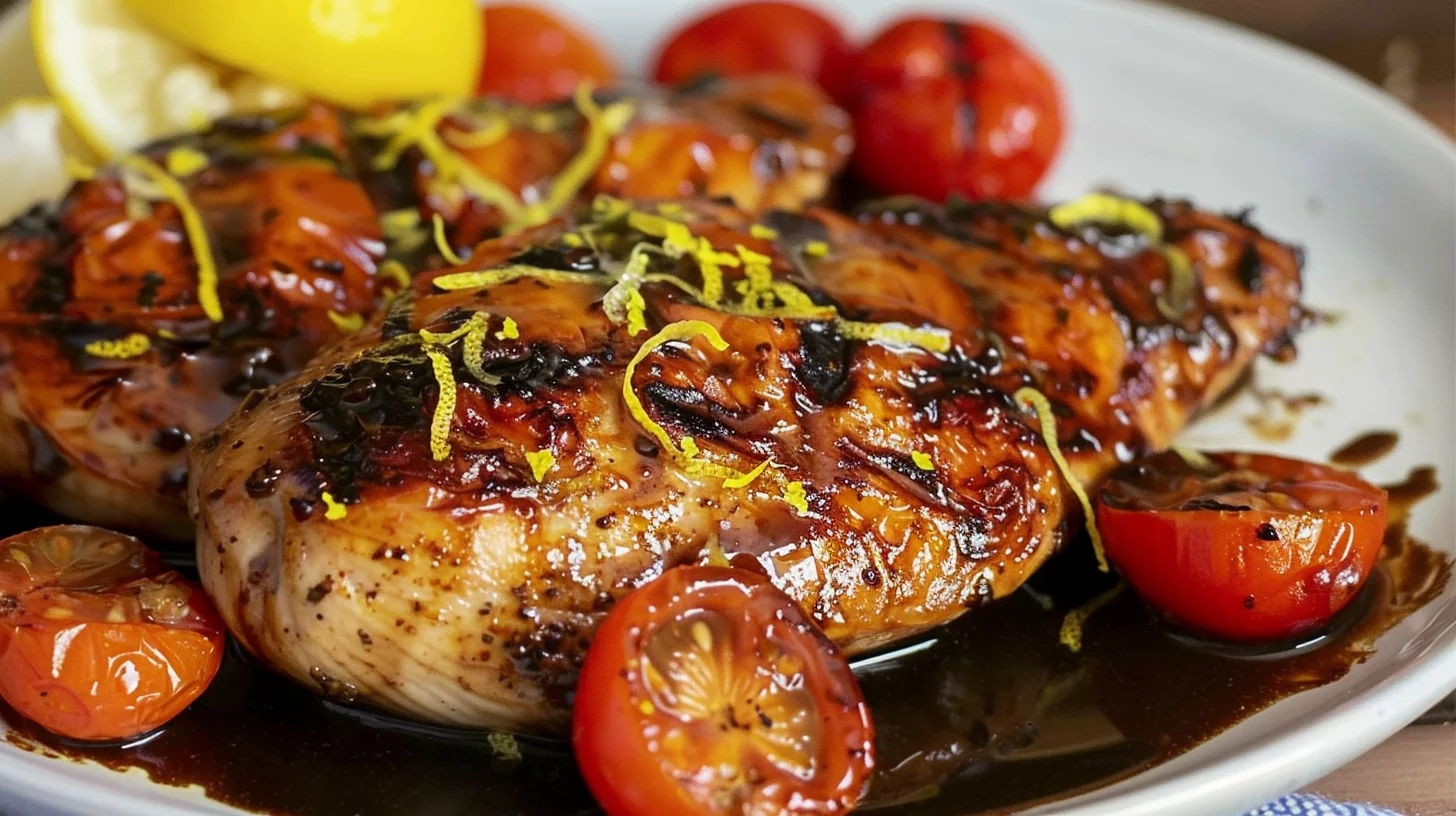 Balsamic Baked Chicken Breast