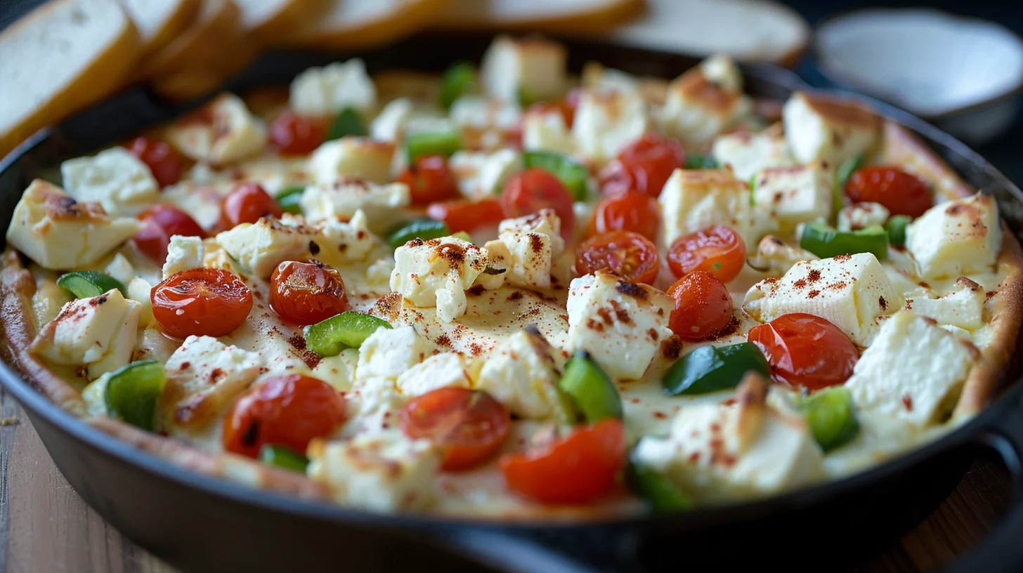 Bouyiourdi Spicy Baked Feta Dip