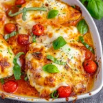 Cheesy Mozzarella Chicken Bake