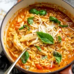 Chicken Orzo Tomato Soup