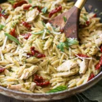 Creamy Pesto Orzo