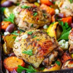 Greek Sheetpan Chicken With Lemon and Oregano