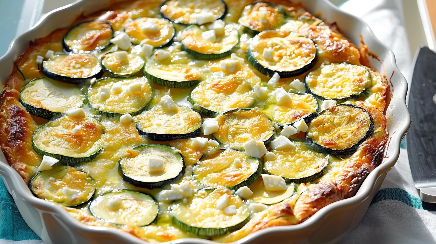 Greek Zucchini and Kefalotyri Cheese Bake