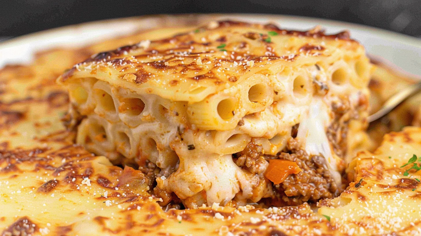 Pastitsio Greek Baked Pasta