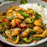 Spicy Jalapeño Chicken Stir-fry