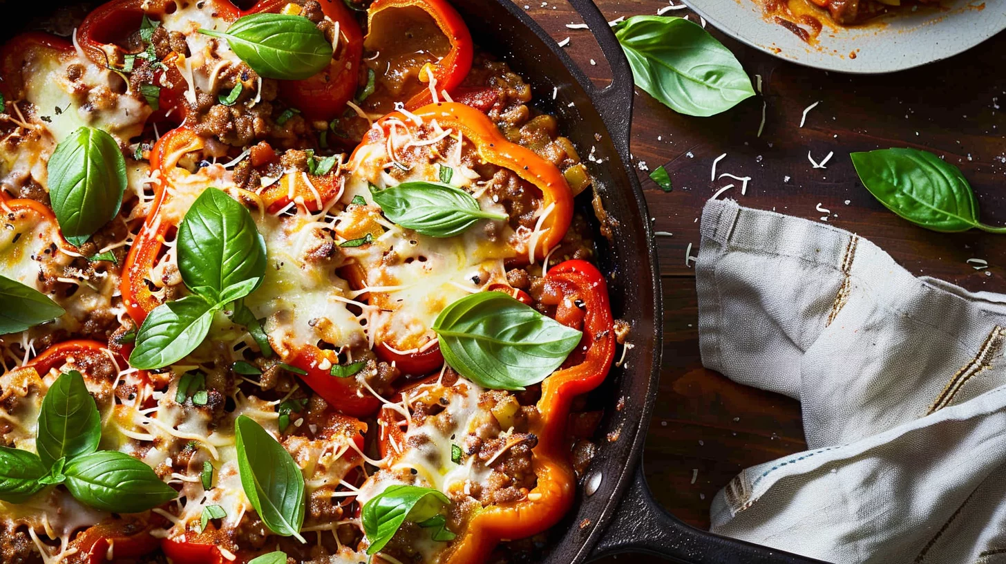 Unstuffed Pepper Skillet