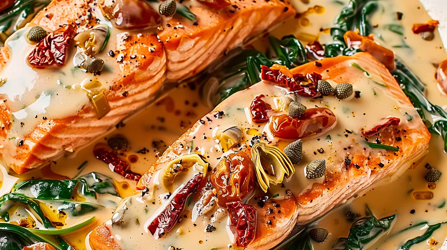 Creamy Tuscan Salmon
