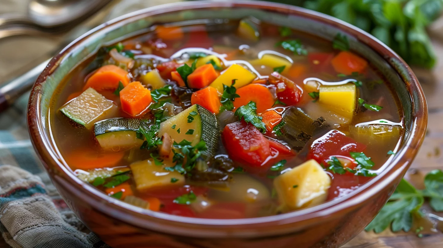 Easy Vegetable Soup Recipe