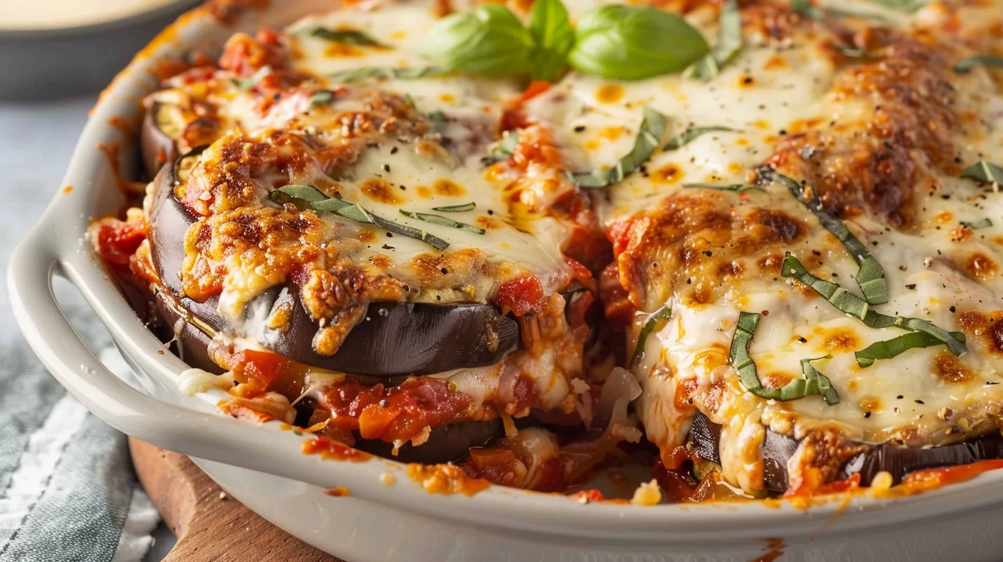Fancy Eggplant Parmesan