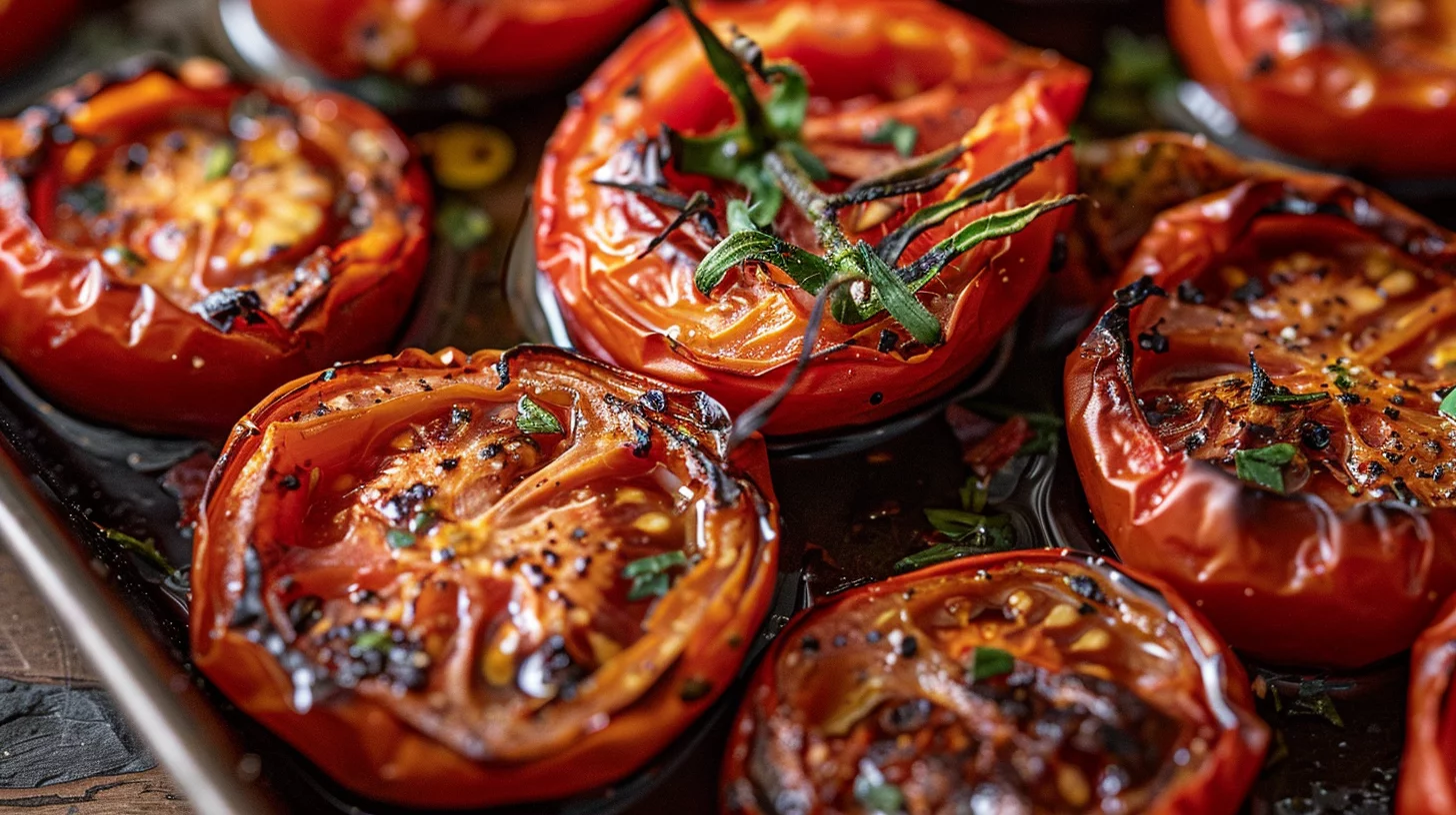 Tomato Confit Slow Roasted Tomatoes
