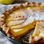 Apple Custard Impossible Pie