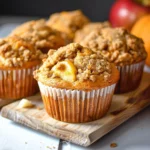 Apple Pumpkin Streusel Muffins