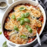Baked Eggplant Parmesan Casserole