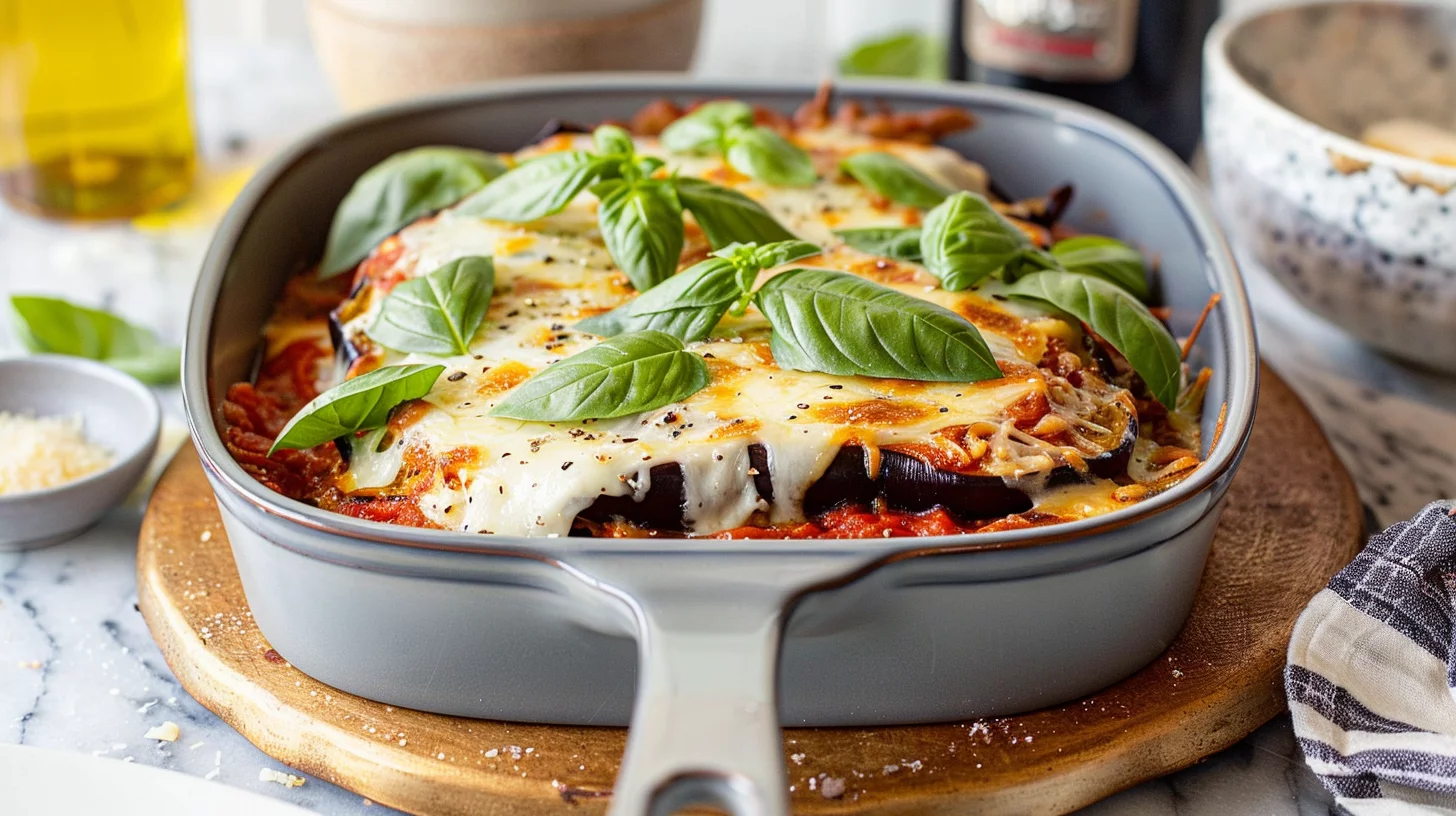 Baked Eggplant Parmesan
