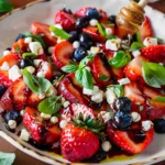 Balsamic Strawberry Caprese