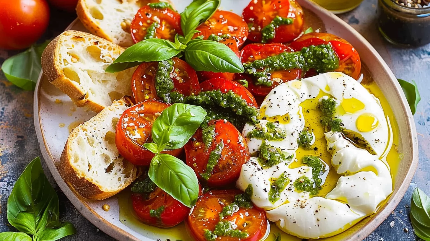 Best Roasted Tomatoes With Burrata