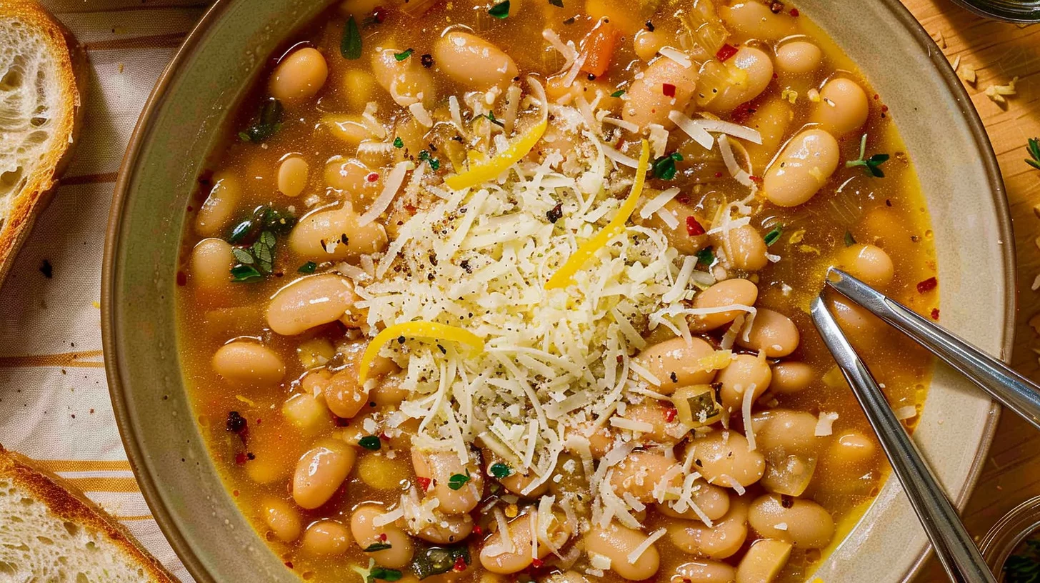 Brothy Lemongarlic Butter Beans