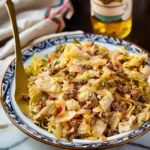 Cabbage and Ground Beef