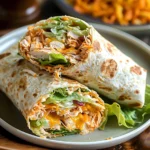 Cheesy Buffalo Chicken Wraps