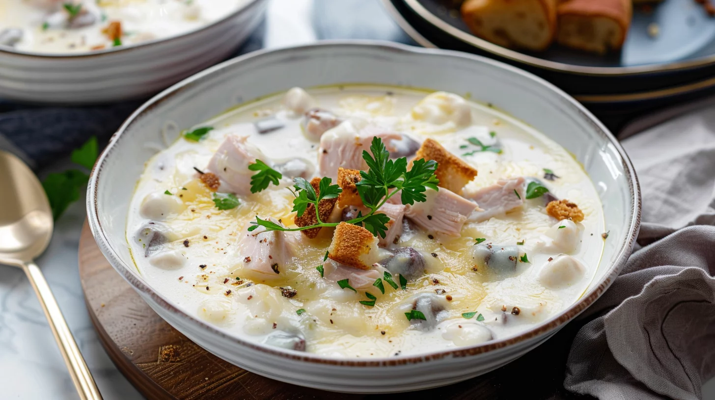Chicken Cordon Bleu Soup