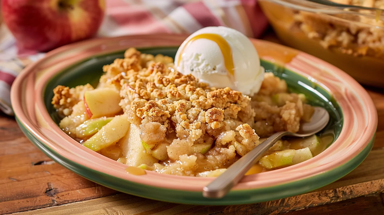 Comfort Food Simple Apple Crumble