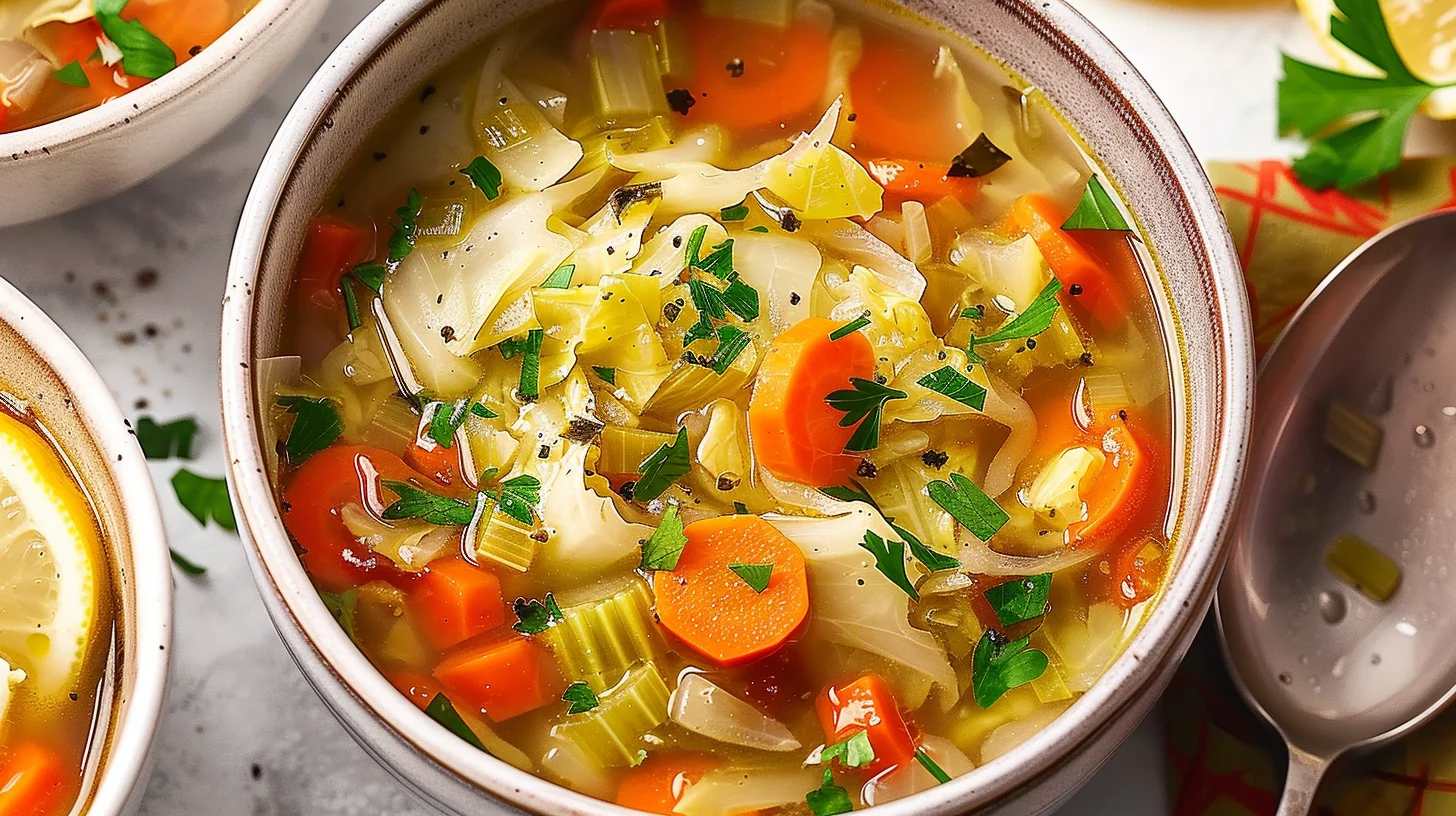 Cozy Cabbage Vegetable Soup Recipe