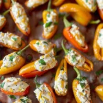 Cream Cheese Stuffed Mini Peppers