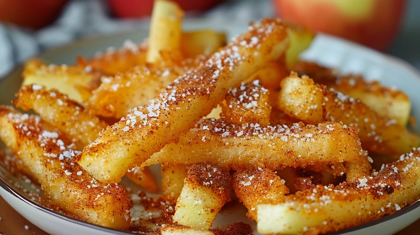 Crispy Air Fryer Apple Fries You’ll Love