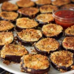 Crispy Baked Eggplant Parmesan