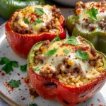 Deliciously Easy Stuffed Bell Peppers