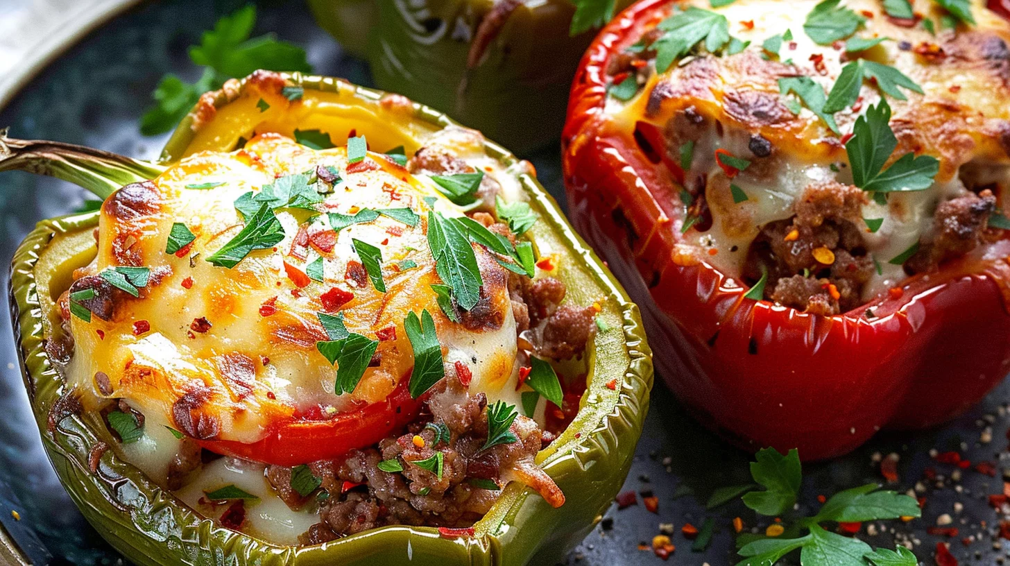 Deliciously Easy Stuffed Bell Peppers