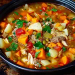 Dump and Go Sicilian Chicken Soup