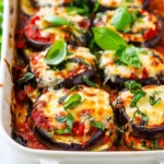 Easy Baked Eggplant Parmesan