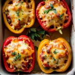 Easy Italian Stuffed Bell Peppers
