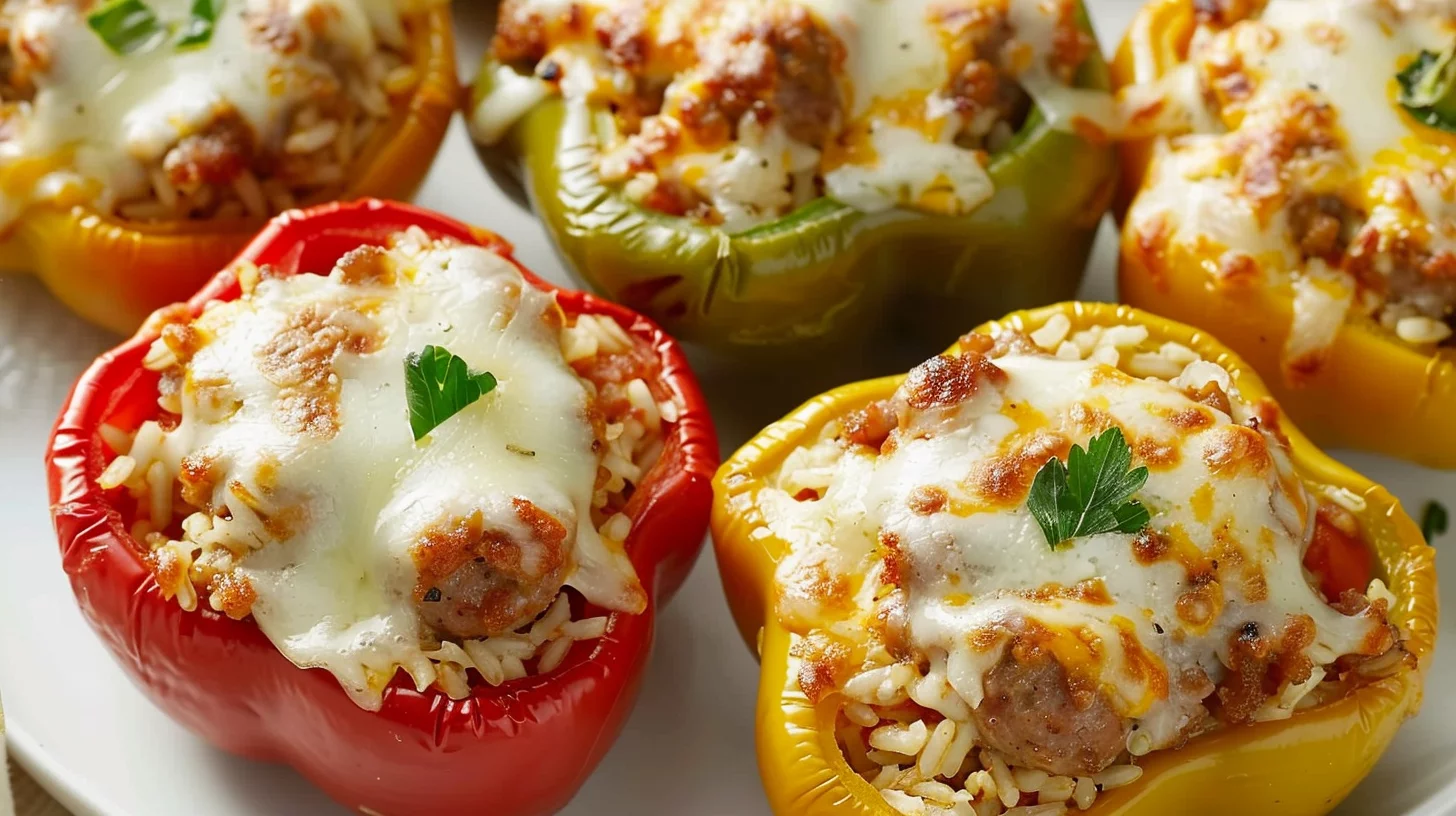 Easy Stuffed Bell Peppers