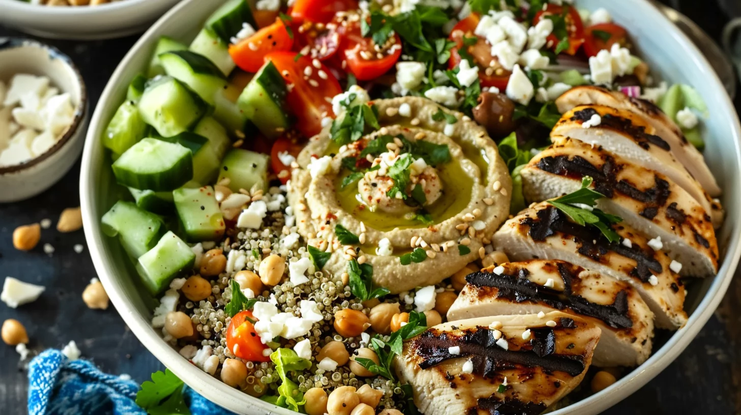 Epic Mediterranean Grilled Chicken Bowl