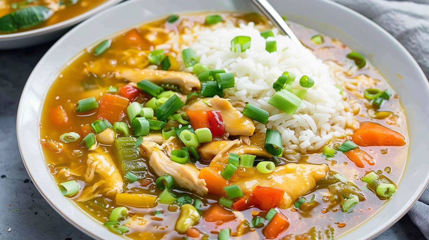 General Tso's Chicken Soup