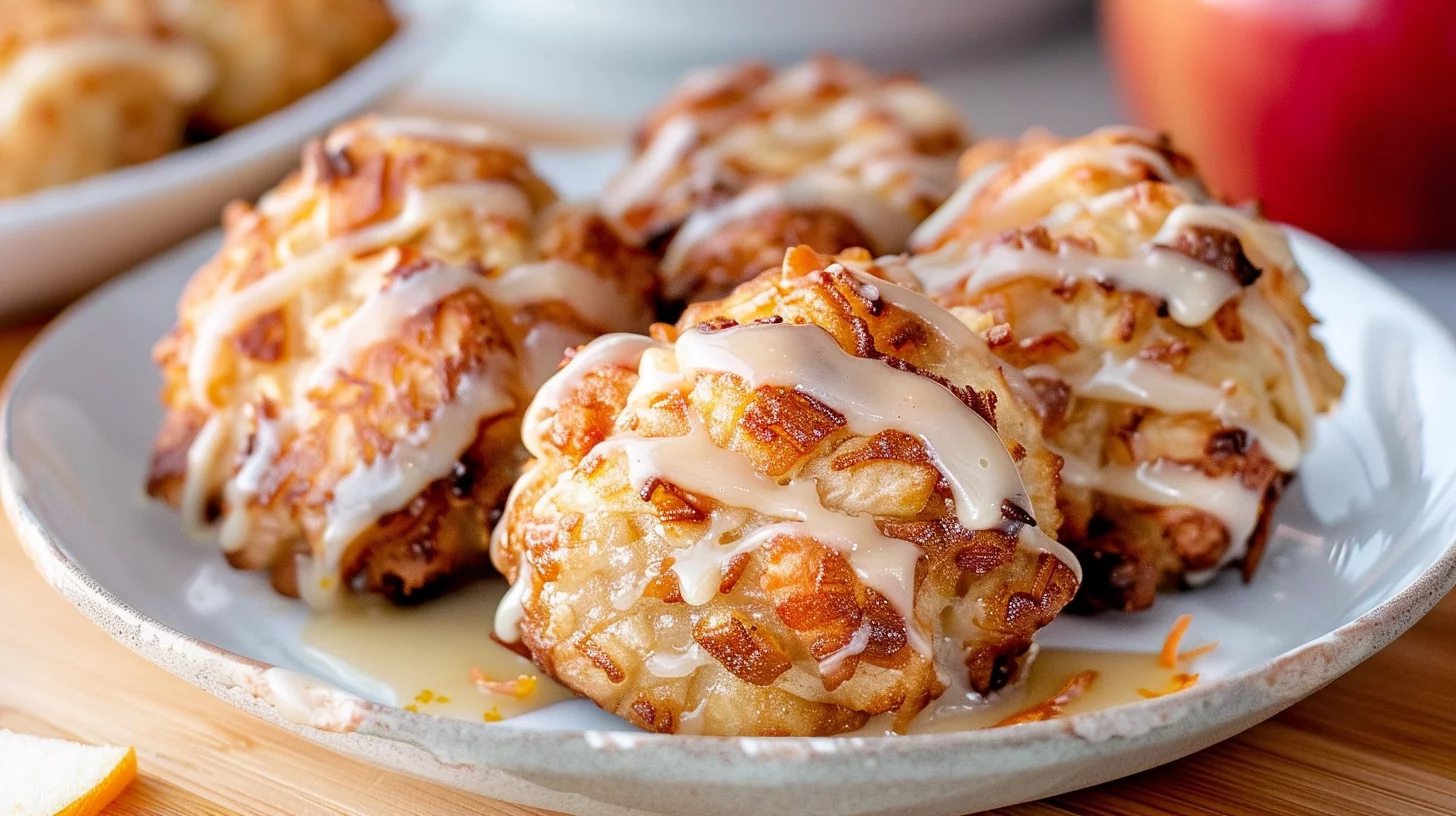Gluten-free Air Fryer Apple Fritters
