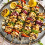 Greek Island Chicken Shish Kebabs With Garlicyogurt Marinade