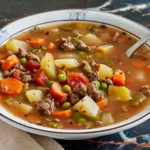 Ground Beef Vegetable Soup Recipe