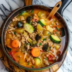 Ground Turkey Vegetable Soup