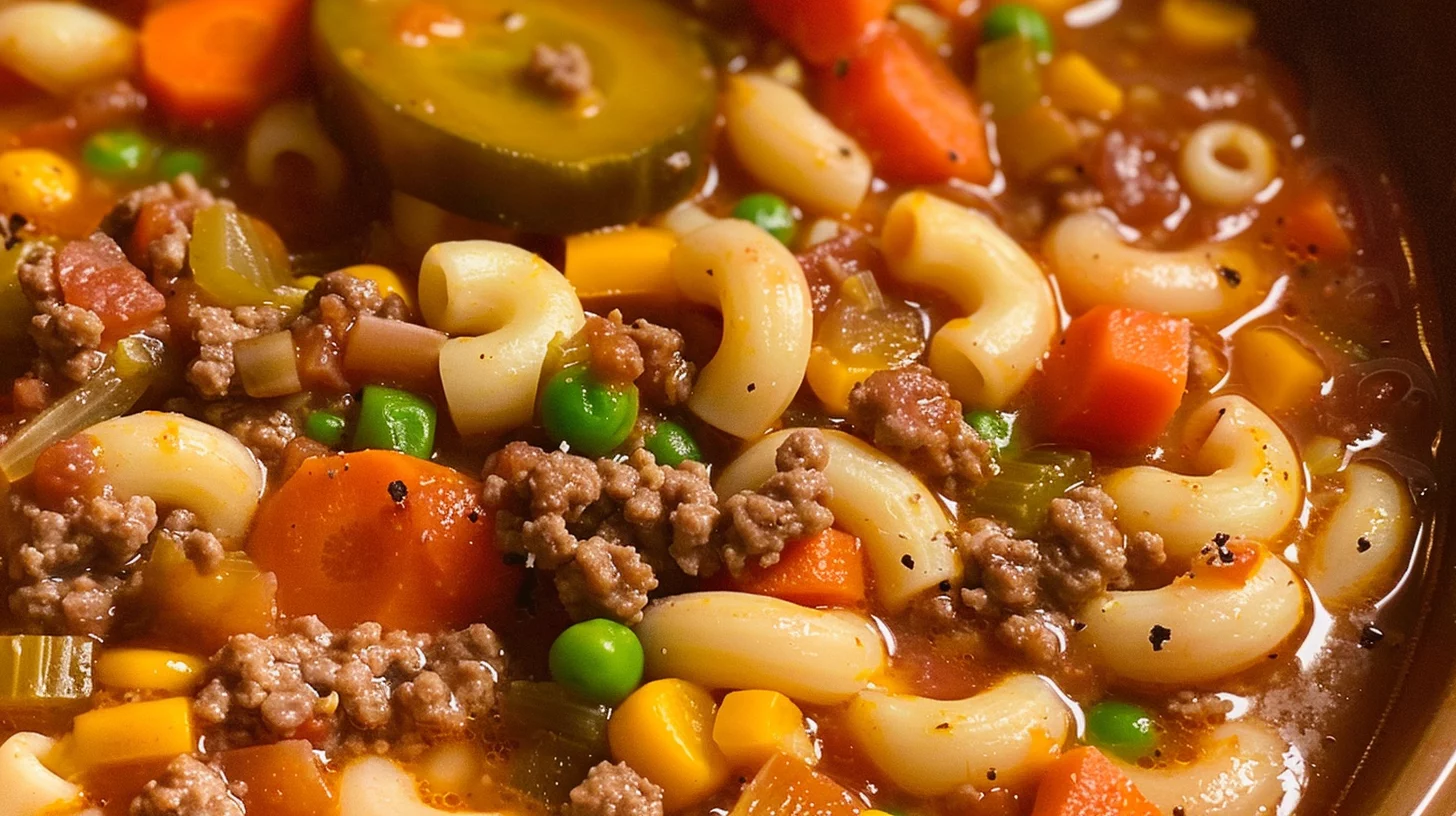 Hamburger Vegetable Soup