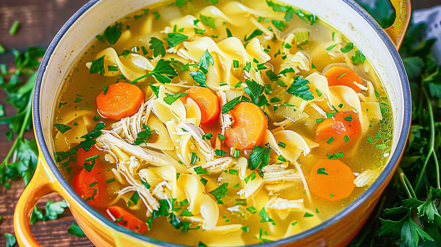 Healing Chicken Noodle Soup