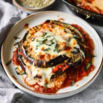 Healthy Baked Eggplant Parmesan