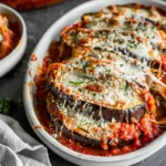 Healthy Eggplant Parmesan Bake