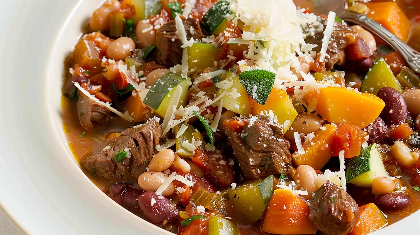 Hearty Beef Minestrone