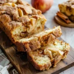 Homemade Cinnamon Swirl Apple Bread