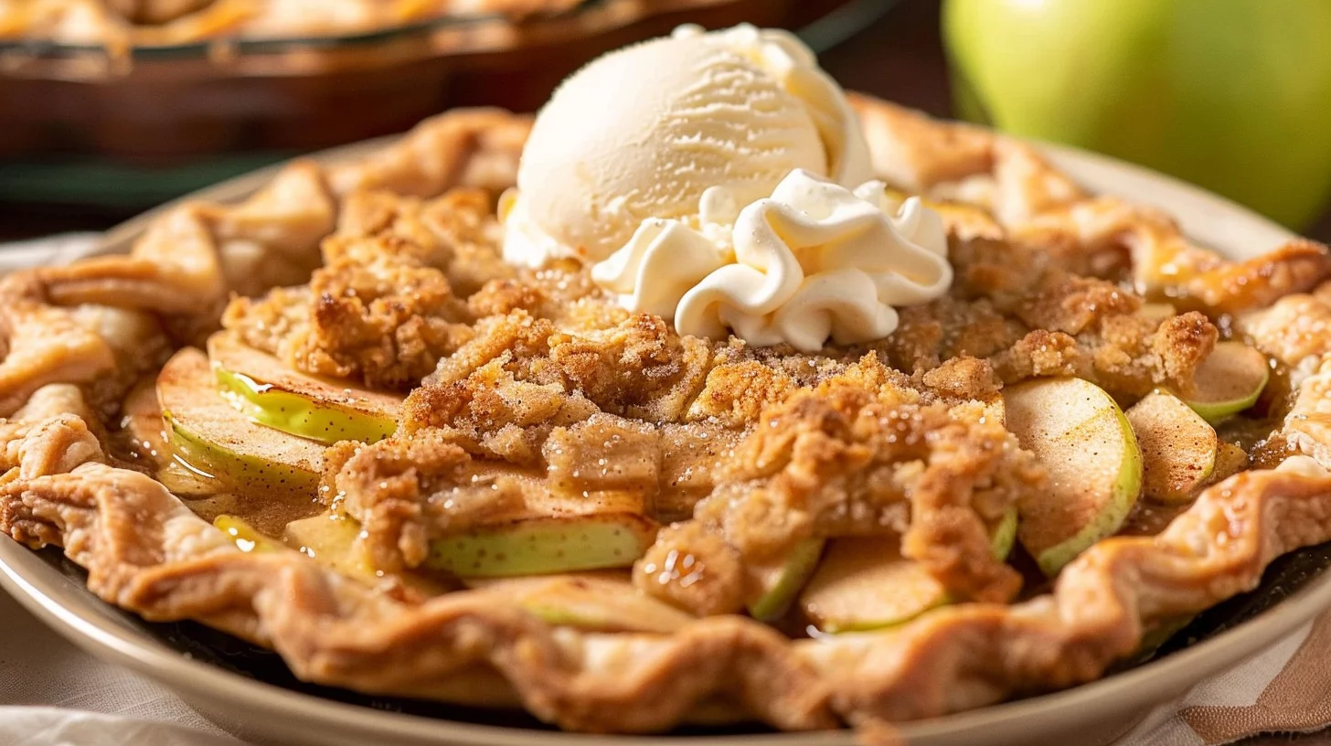 Homemade Dutch Apple Pie