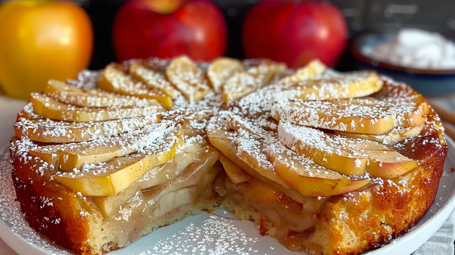 Invisible Apple Cake Recipe