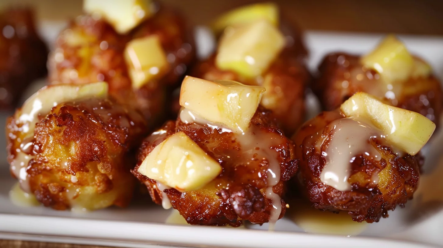 Irresistible Apple Fritter Bites Made Easy